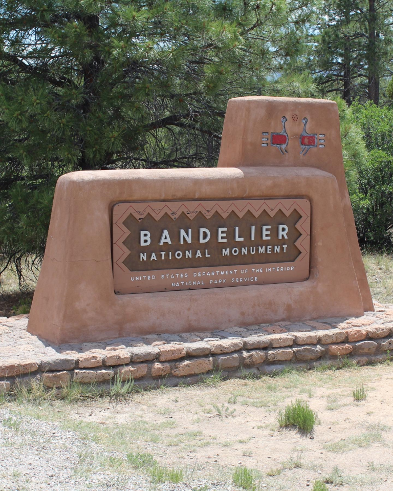 Bandelier National Monument cliff dwellings New Mexico