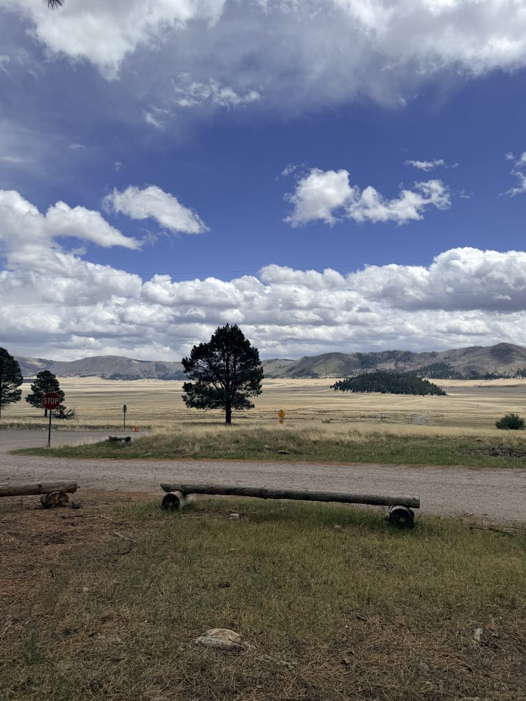 Valles Caldera National Preserve New Mexico snowstorm
