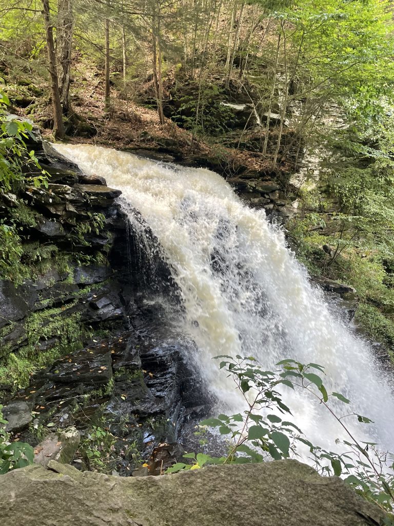 Ricketts Glen State Park waterfall Falls Trail Pennsylvania